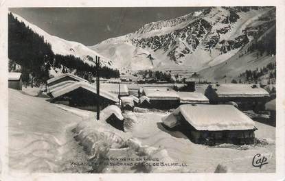 CPSM FRANCE 74 "Argentière, Le village de Frasserand et le col de Balme".