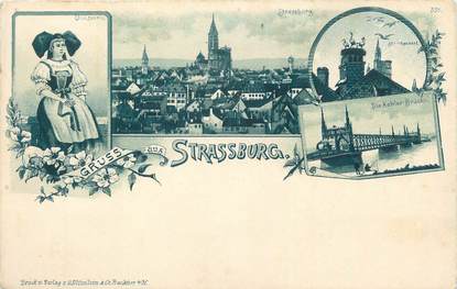 CPA FRANCE 67 "Strasbourg, Vues".