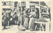 67 Ba Rhin CPA FRANCE 67 "Strasbourg, Alsacienne au marché".