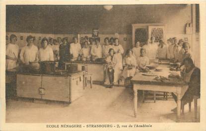 CPA FRANCE 67 "Strasbourg, Ecole ménagère rue de l'Académie".