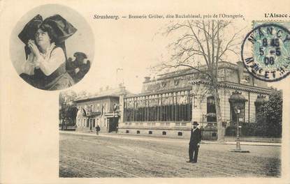 CPA FRANCE 67 "Strasbourg, Brasserie Gruber".