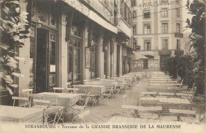 CPA FRANCE 67 "Strasbourg, Terrasse de la Grande Brasserie de la Mauresse".