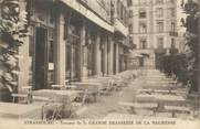 67 Ba Rhin CPA FRANCE 67 "Strasbourg, Terrasse de la Grande Brasserie de la Mauresse".