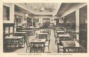 67 Ba Rhin CPA FRANCE 67 " Strasbourg , Taverne des Sports".