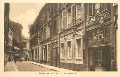 CPA FRANCE 67 " Strasbourg, Hôtel de France".