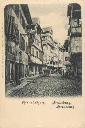 CPA FRANCE 67 " Strasbourg, Une rue".