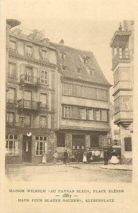 CPA FRANCE 67 " Strasbourg, Maison Wilhelm Place Kléber".