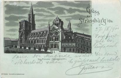 CPA FRANCE 67 " Strasbourg". /GRUSS