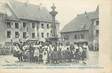 CPA FRANCE 68 "Massevaux, Groupe d'Alsaciennes et d'Alsaciens attendant l'arrivée des généraux".