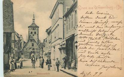 CPA FRANCE 67 "Wissenbourg ". /GRUSS