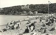 06 Alpe Maritime CPSM FRANCE 06 "Roquebrune Cap Martin, La plage et le Cap Martin".