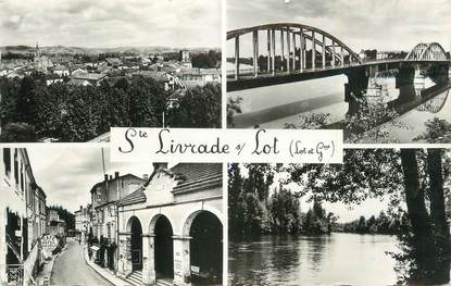 CPSM FRANCE 47 "Ste Livrade sur Lot", Vues".