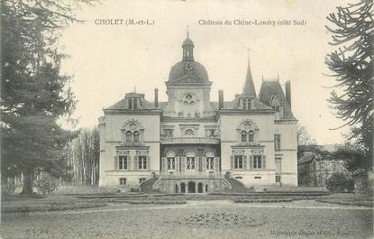 CPA FRANCE 49 "Cholet, Château du Chêne Landry".