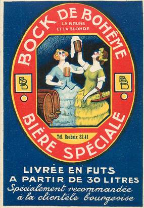 CPA PUBLICITÉ / BIÈRE / ALCOOL