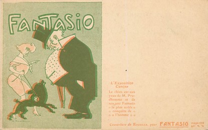 CPA PUBLICITÉ /  Magazine  Fantasio