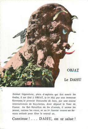 CPSM FRANCE 19 "Objat, Le dahu".