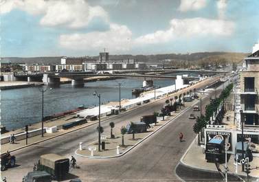 CPSM FRANCE 76 "Rouen, Vue générale vers la rive gauche".