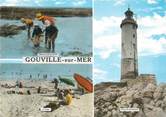 50 Manche CPSM FRANCE 50 "Gouville sur Mer, Vues".