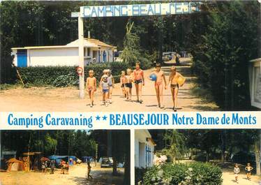 CPSM FRANCE 83 "Notre Dame de Mont, Camping Beauséjour".