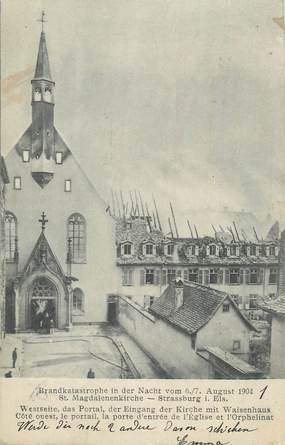 CPA FRANCE 67 "Strasbourg, Eglise".