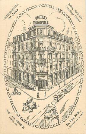 CPA FRANCE 67 "Strasbourg, Hôtel Monopole".