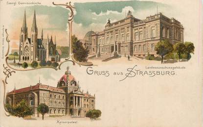 CPA FRANCE 67 "Strasbourg,Vues". /GRUSS