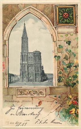 CPA FRANCE 67 "Strasbourg, Eglise".