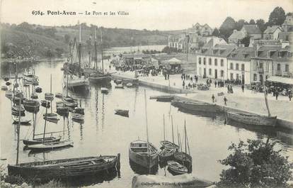 CPA FRANCE 29 "Pont Aven, Le barde Cuefff et Mme Cueff dans le bois d'amour".