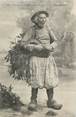 29 Finistere CPA FRANCE 29 "Plogonnec, Vieux paysan Breton en costume de travail"./ FOLKLORE