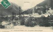 05 Haute Alpe CPA  FRANCE 05 "Ville Vallouise, vue générale, pointe de l'Eyglière"