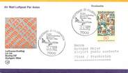 1 Er Vol LETTRE 1 ER VOL / ALLEMAGNE "Stuttgart / Nice, 3 avril 1977"