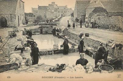 CPA FRANCE 29 "Roscoff, Les Lavoirs".