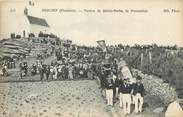 29 Finistere CPA FRANCE 29 "Roscoff, Pardon de la Ste Barbe, la procession". / FOLKLORE