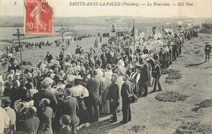 CPA FRANCE 29 "Ste Anne La Palud, La procession". / FOLKLORE