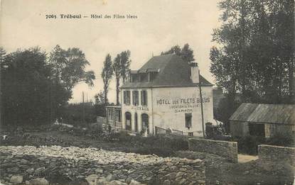 CPA FRANCE 29 "Tréboul, Hôtel des filets bleus".