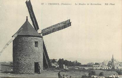 CPA FRANCE 29 "Tréboul, Le moulin de Kermabou".