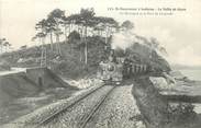 29 Finistere CPA FRANCE 29 "La vallée du Goyen, La montagne et le pont de Sougano"./ TRAIN