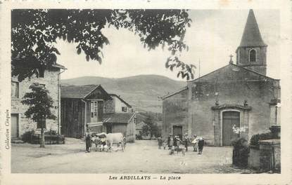 CPA FRANCE 69 "Les Ardillats, La place".