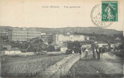 CPA FRANCE 69 "Alix, Vue générale".