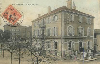 CPA FRANCE 69 "Amplepuis, Hôtel de Ville".