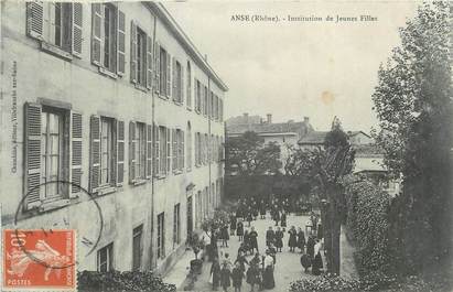 CPA FRANCE 69 "Anse, Institution de jeunes filles".