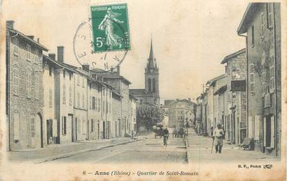 CPA FRANCE 69 "Anse, Quartier de St Romain".