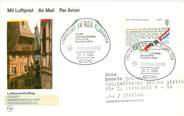 1 Er Vol LETTRE CARTE 1 ER VOL / ALLEMAGNE "30 mars 1984"