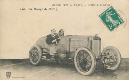 CPA FRANCE 69 "Lyon, Grand Prix de l'ACF, La delage de Duray".