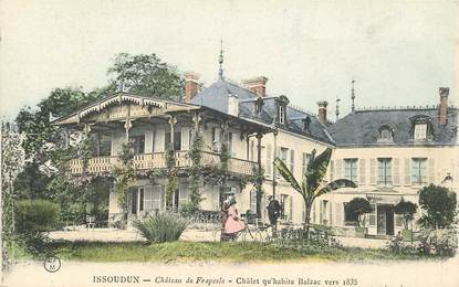 CPA  FRANCE 36 "Issoudun, Chateau de Frapesle"