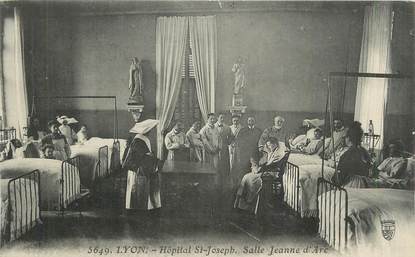 CPA FRANCE 69 "Lyon,Hôpital St Joseph Salle Jeanne d'Arc".