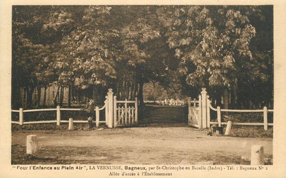 CPA  FRANCE 36 "Bagneux par Saint Christophe en Bazelle, La Vernusse"