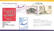 1 Er Vol LETTRE 1 ER VOL / ARABIE "Jeddah / Athen / Francfort, 16 avril 1978"