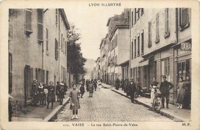 CPA FRANCE 69 "Lyon, Vaise, La rue St Pierre de Vaise". / QUARTIER DE LYON