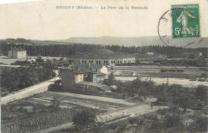 CPA FRANCE 69 "Grigny, Le pont de la Rotonde".